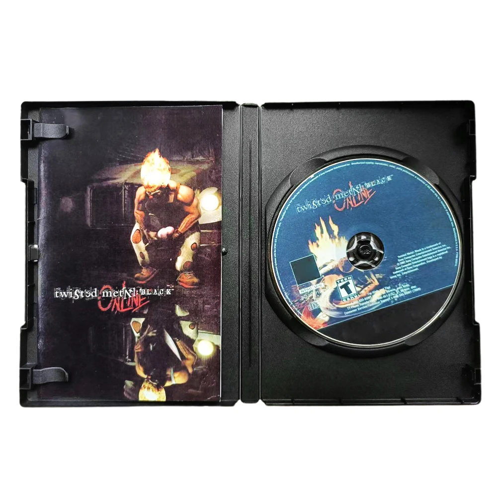 Фото PS2 Twisted Metal Series с ручной копия диска, разблокировка игровой консольной станции 2, ретро-оптический драйвер, детали ретро-машины для видеоигр №2