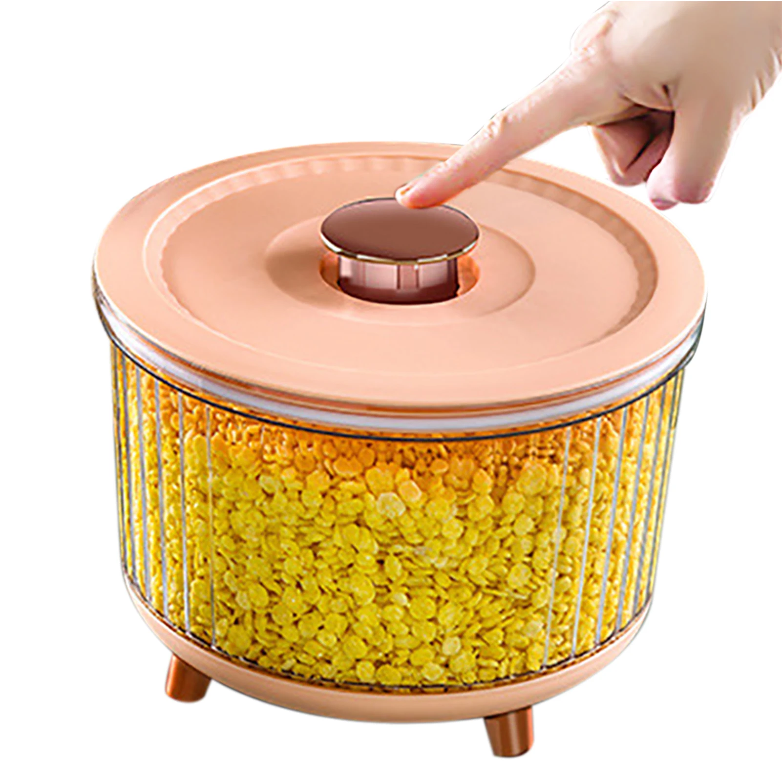 

Airtight Food Storage Containers 5L Pantry Organization And Storage Clear Rice Storage Tin To Store Dry Food Pantry Storage