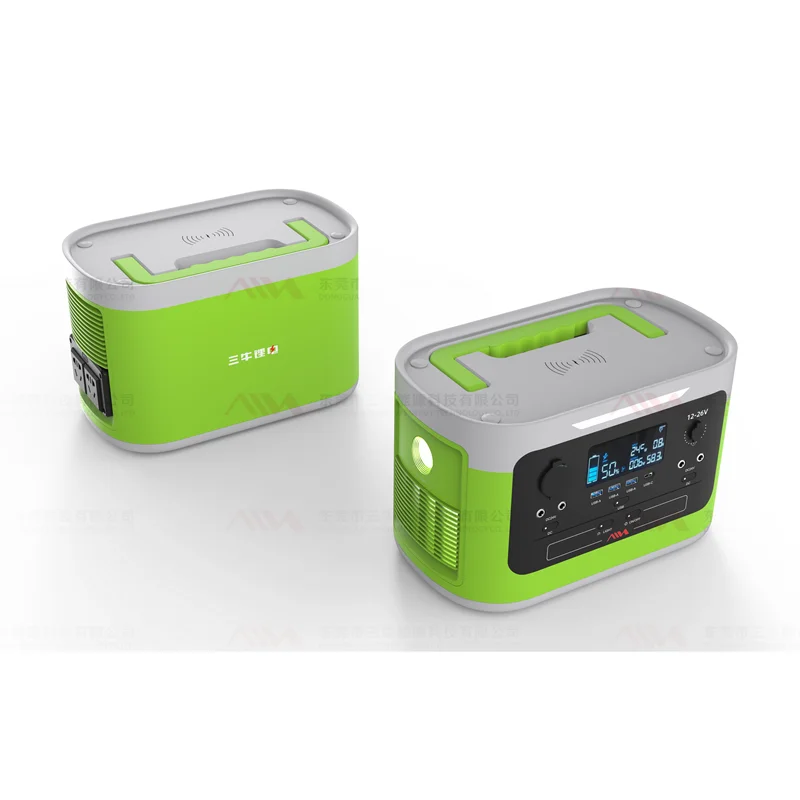 

220V 600W Outdoor Solar Generator Rechargeable Lithium Ion Battery Portable Power Bank