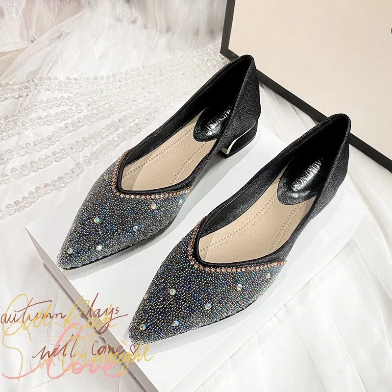 

Women's Single Shoes Summer Pointed Toe Shoes Women's Plus Size Women's Shoes Ballet Flats Shoes for Women Mary Jane Shoes