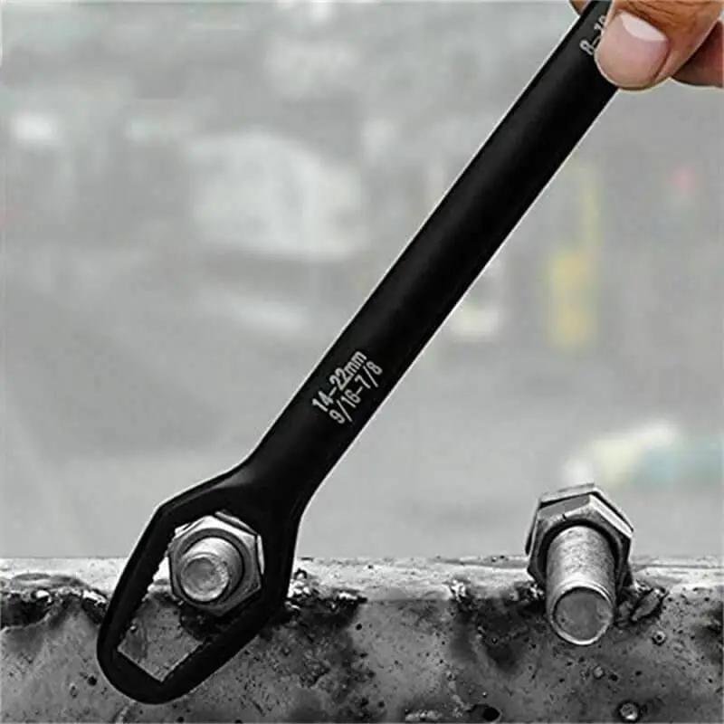 

Universal Double Sided Wrench Torx Wrench Adjustable 8-22mm Spanner Monkey Wrench Ratchet Spanner Repair Tools Mechanical Tool