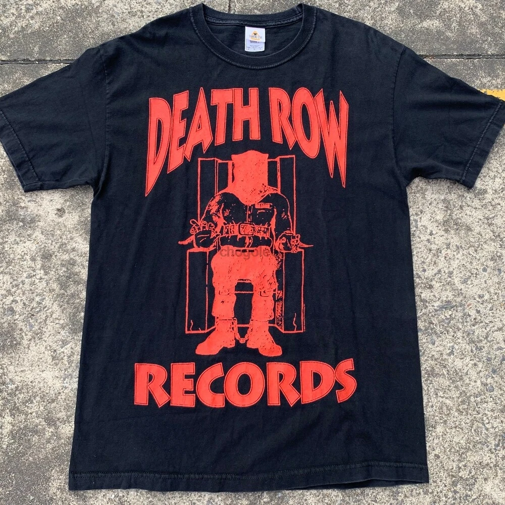 Промо-футболка с большим логотипом VTG Records Death Row