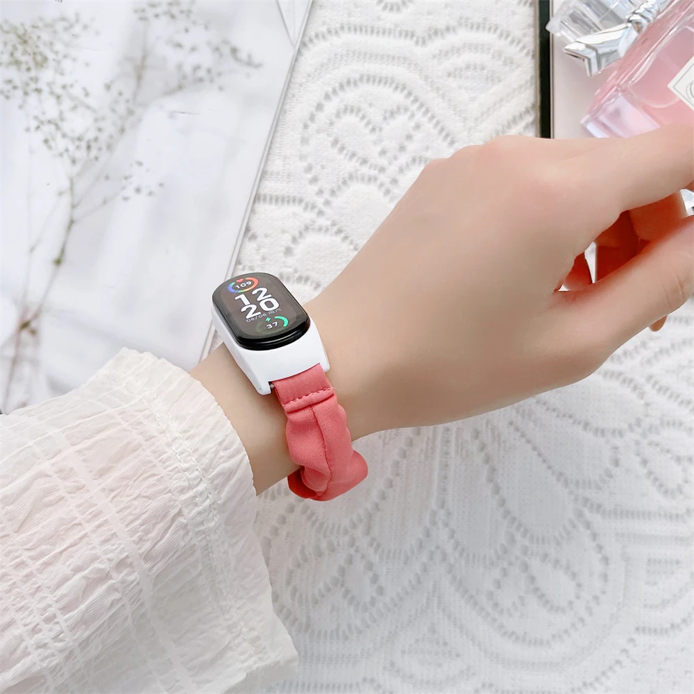 Фото Нейлоновый тканевый ремешок для xiaomi mi band 7, ремешок для наручных часов, браслет для Mi band, спортивный браслет Mi band 7 №4