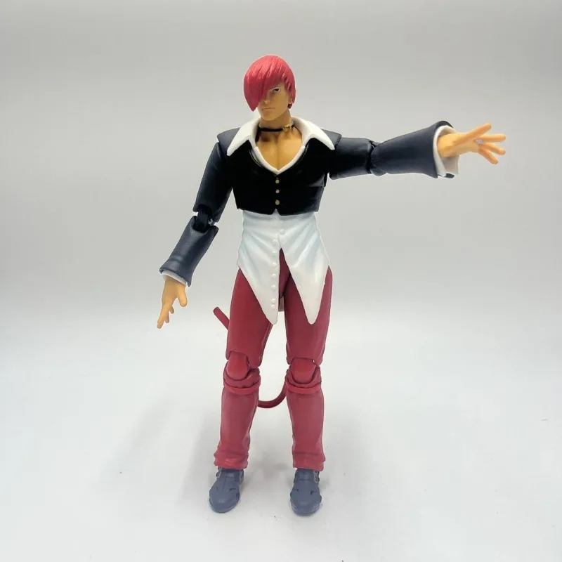 King Of Fighters ➘ Аниме Фигурки Iori Yagami Фигурка Штормовая игрушка Статуя