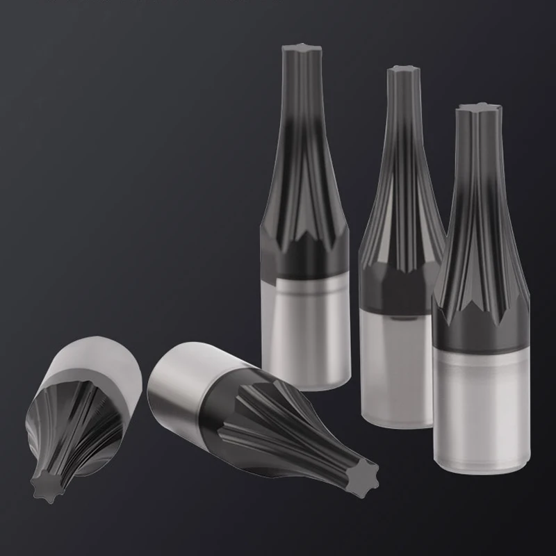 Ротационный протяжной инструмент CT08 Trox, пробивной инструмент Torx T6-T50, шестигранные протяжные резцы Torx для обработки пресс-форм (art.: 3920db0613ebf) - 3920db0613ebf