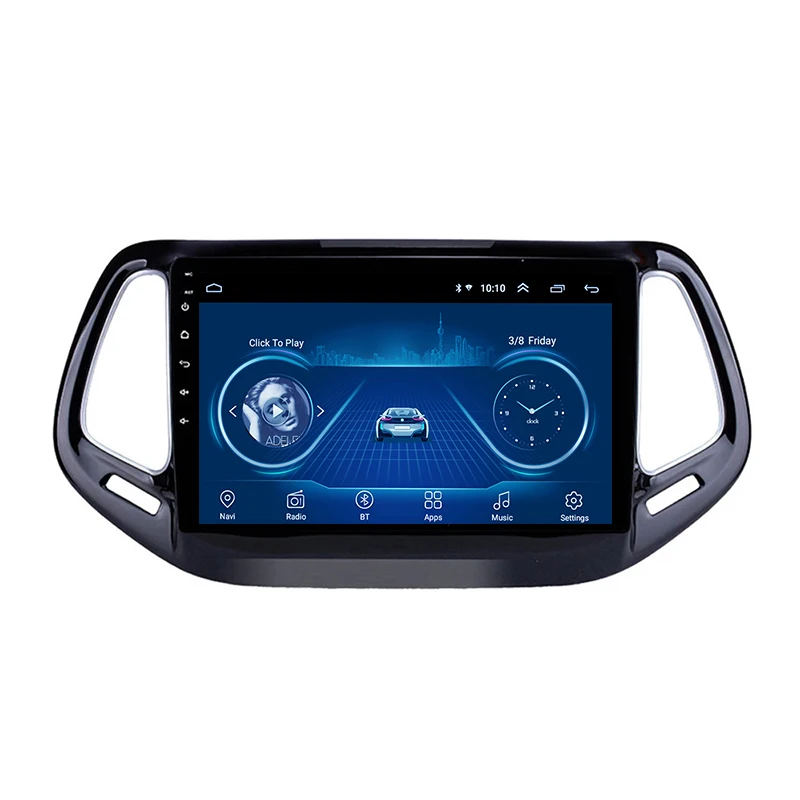 Wanqi 10-дюймовый 4-ядерный android 11 автомобильный аудио dvd мультимедийный плеер Радио Видео Стерео gps навигация для Jeep Compass 2016-2018 Wanqi 10-дюймовый 4-ядерный android 11 автомобильный аудио dvd мультимедийный плеер Радио Видео Стерео gps навигация для Jeep Compass 2016-2018