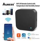 Умный пульт дистанционного управления Aubess, универсальный инфракрасный Wi-Fi пульт дистанционного управления для телевизоров, DVD, Audi, AC, с Alexa, Google Home