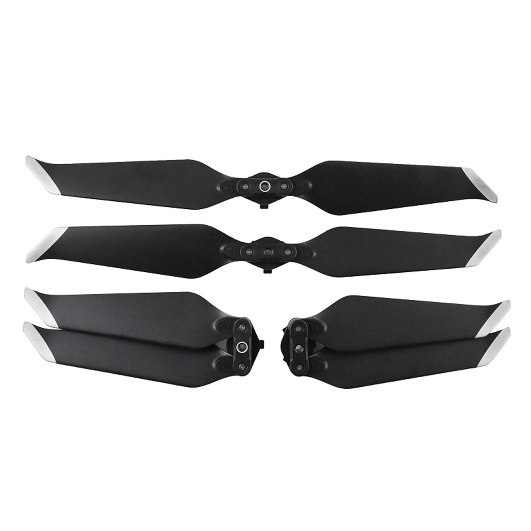 2 пары малошумных Быстросъемных пропеллеров для DJI Mavic Pro или Platinum серебряные