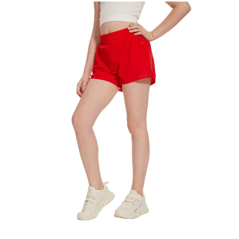 Детские шорты яркие спортивные для девочек дышащие детские карамельных цветов