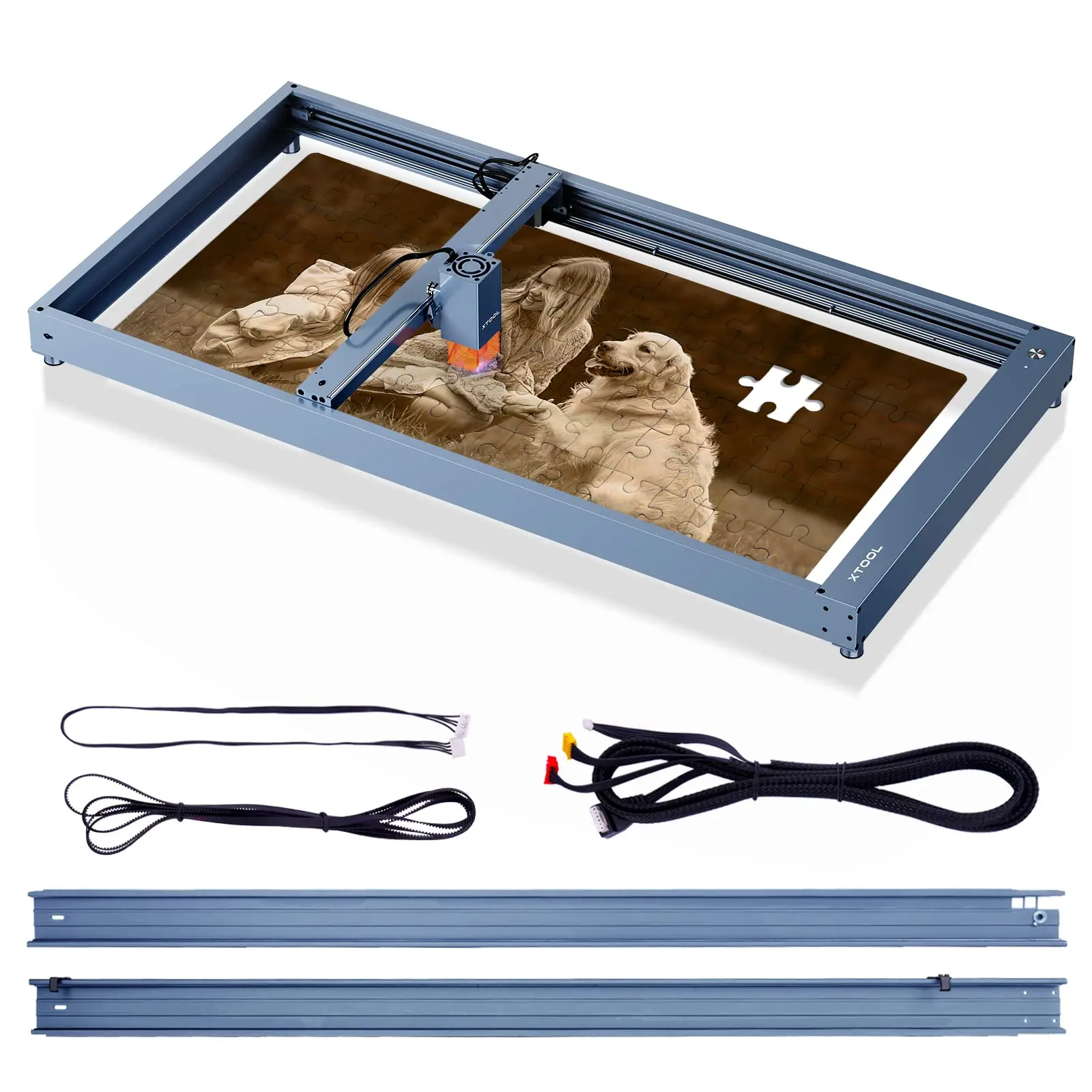 

New Extension Kit Laser Engraving Machine Engraving Area Y-axis Extension Kit Expand to 936*432mm for xTool D1 Pro Engrave Tools