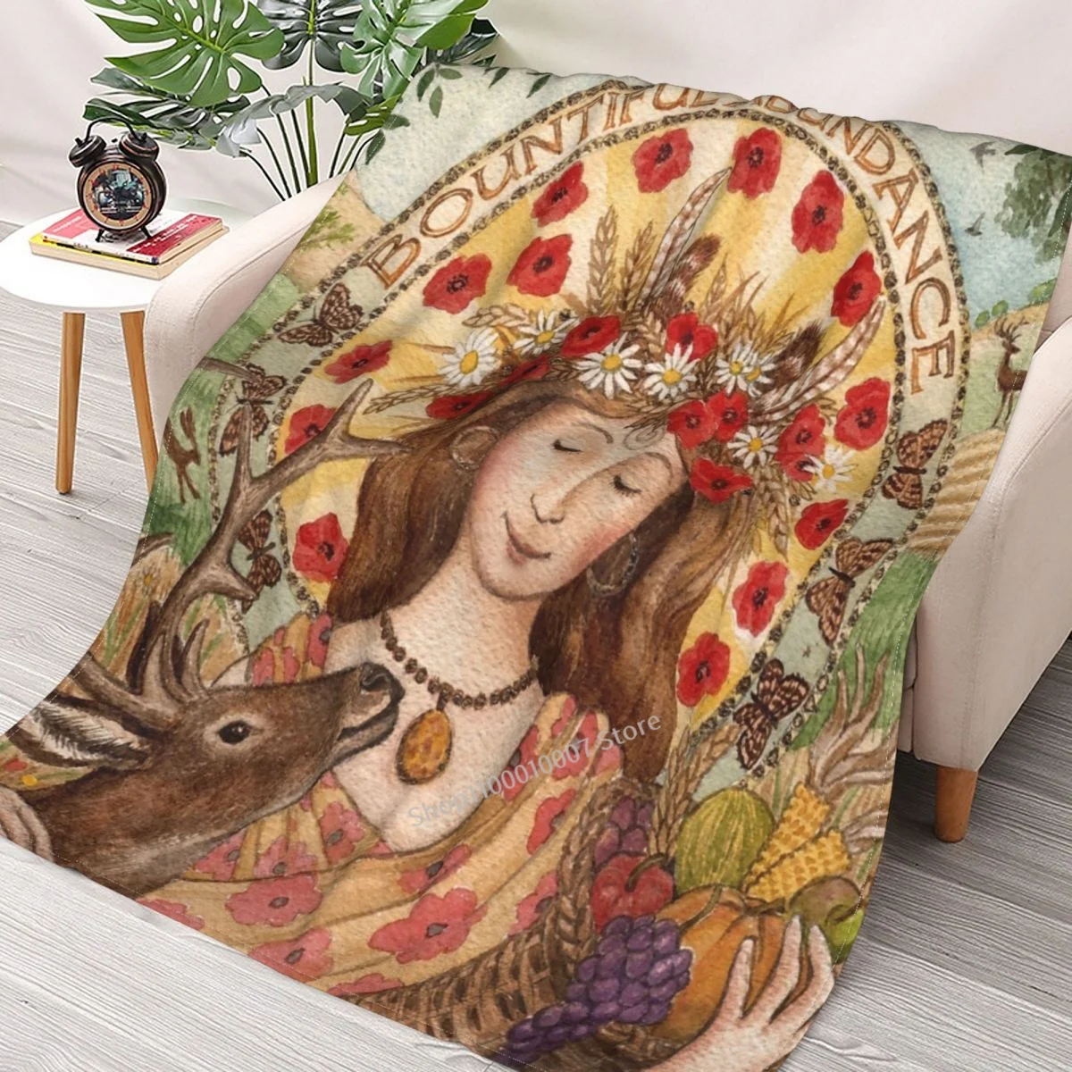 

Bountiful Abundance Throw Blanket 3D printed sofa bedroom decorative blanket children adult Christmas gift