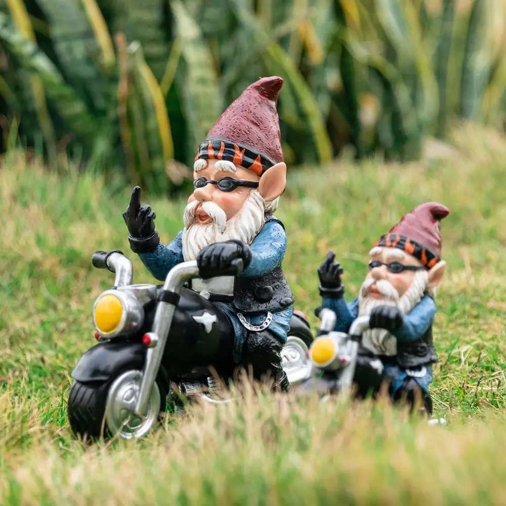 

Resin Dwarf Statues Funny Ornaments Home Garden Decoration Handmade Desktop Gnome Decoration Courtyard Park Villa Furnishings