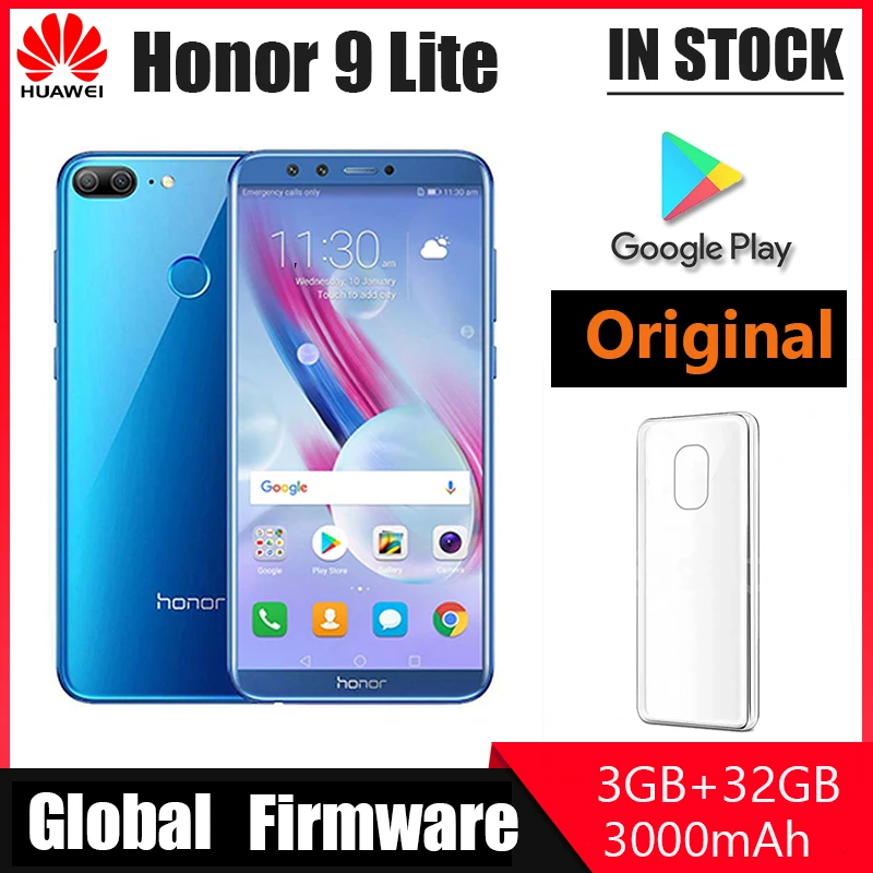Смартфон Huawei Honor 9 lite 3 + 32 ГБ две SIM-карты | Мобильные телефоны и аксессуары