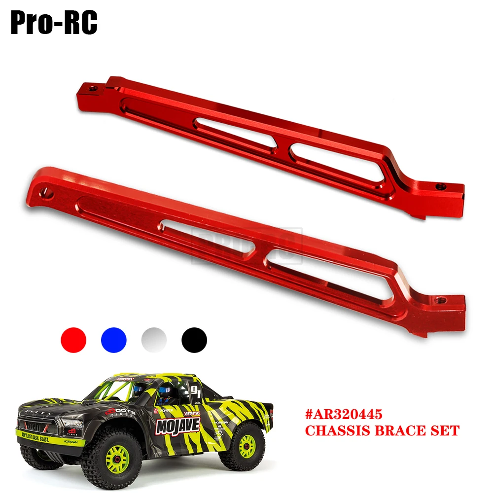 

Aluminum Alloy Front / Rear Steering Support Bracket Chassis Brace Rod AR320445 for RC Car 1/8 ARRMA MOJAVE Talion BLX ARA106048