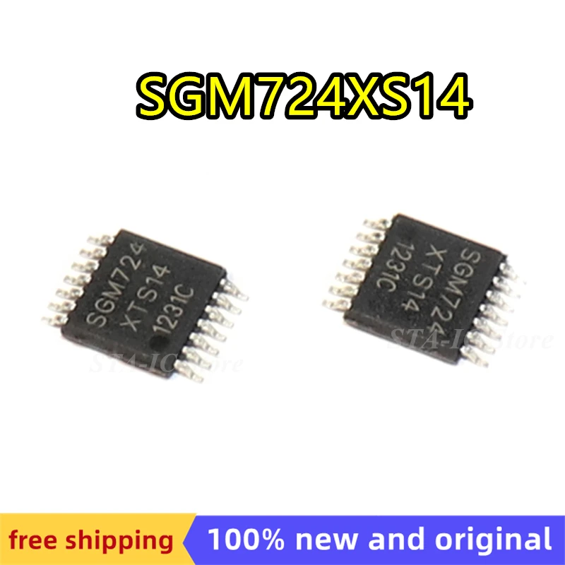 

SGM724XS14/TR SGM724XS14 SOP14 новый оригинальный Бесплатная доставка