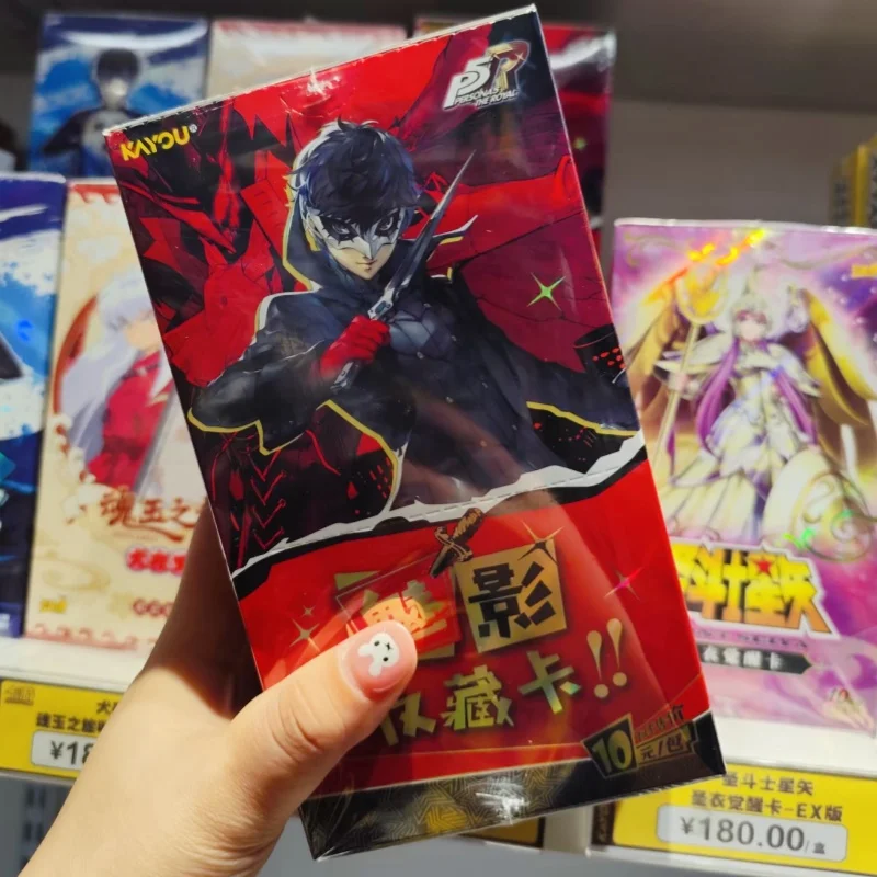 Фото Коллекционные карточки Kayou Persona 5 The Royal Phantom, первая серия, официальные оригинальные игровые карточки для взрослых коллекционеров №4