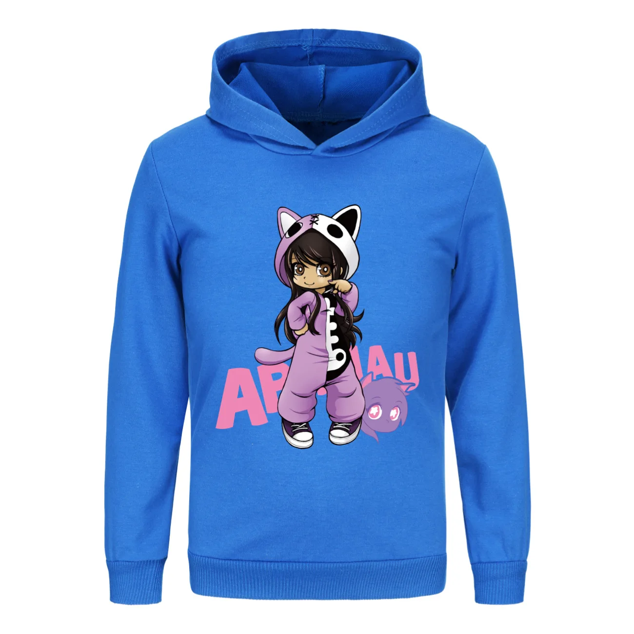 Детская толстовка с капюшоном APHMAU Модный пуловер длинным рукавом верхняя одежда