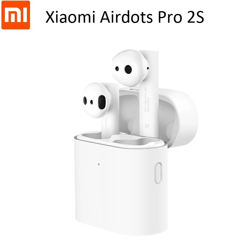 

Оригинальные наушники Xiaomi Airdots Pro 2 S Mi air 2 S TWS Bluetooth LHDC сенсорное управление двойной микрофон ENC Беспроводное зарядное устройство Airdots 2 S