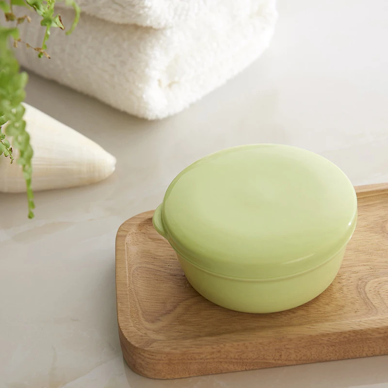 

Дорожная Коробка для мыла, герметичная Коробка для мыла, деловая дорожная Водонепроницаемая Коробка для мыла с отсеком, круглая Портативна...