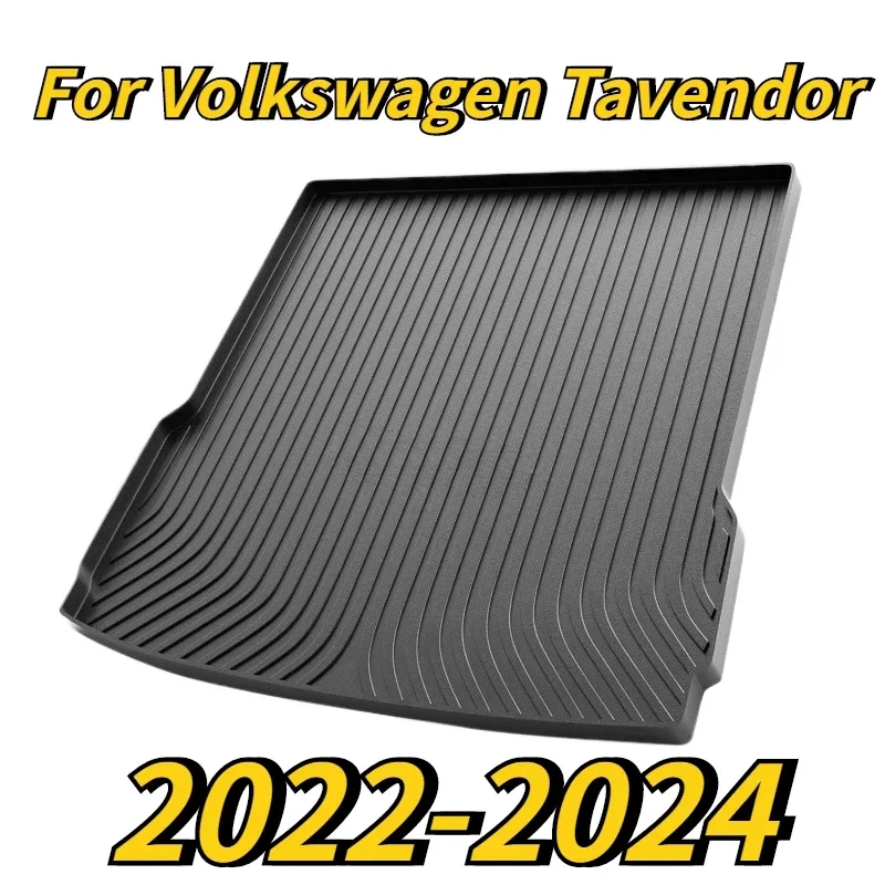 

Автомобильный задний багажник, грузовой поднос, коврик в багажник, ковер для Volkswagen Tavendor 2022-подушка, коврик, коврик против грязи и воды