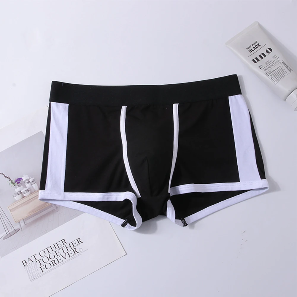 

Cotton Sexy Shorts U Convex Pouch Boxers Briefs Mens Breathable Underwear Shorts Trunks Youth Stretch Boxershorts Male