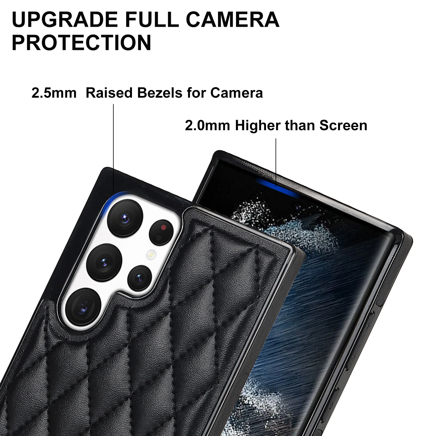 Lanyard Leather Luxury Case For Samsung S22 21 20 Ultra Note20 S10 Crossbody Cover Support Wireless Charging