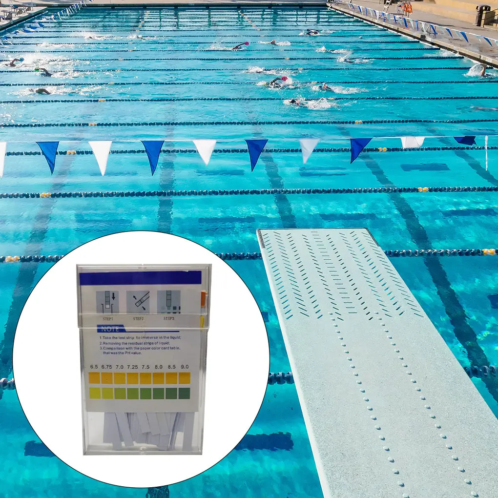 

Pack of 100 Litmus Paper Simple Operation Acidity Tester Soil Card Controller Swimming Pool Urine Test Strip PH Indicator
