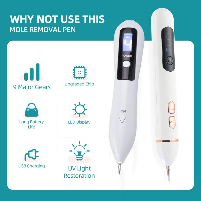 

Foreverlily 9 шестеренок лазерная ручка для удаления пятен Mole Dark Spot средство для удаления пятен веснушек бородавка для удаления татуировок плазм...