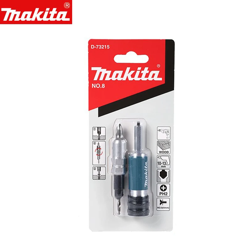 

Макита # 6 # 8 # 10-канальная дрель с зенковкой, многофункциональная комбинированная дрель для деревообработки D-73209 D-73215 D-73221