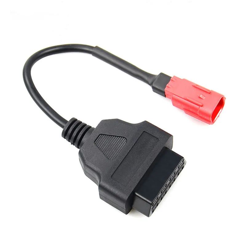 OBD Motorcycle Cable For Honda 4 Pin/6pin Plug Diagnostic 4Pin to OBD2 16 pin Adapter Best Price |