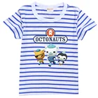Детская футболка на день рождения Octonauts, мультяшная футболка, детская одежда, футболки Barnacles Kwazii pesdashi, детская одежда, подарки