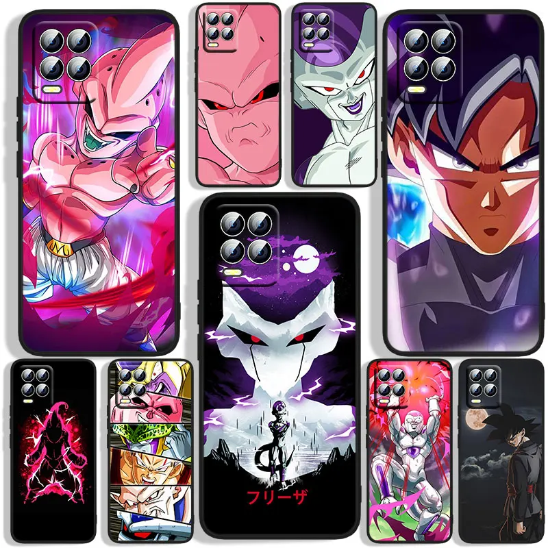 

The D-Dragon Balls Anime Phone Case For OPPO Realme C2 C3 C11 C20 C21 C21Y Q3S Q5i X2 X3 GT Neo2 GT2 GT Neo3 Black Cover Funda