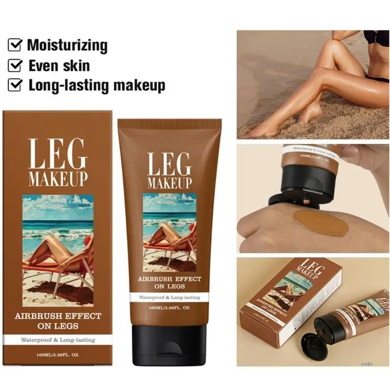 Водонепроницаемый консилер для ног среднее свечение непереносимое покрытие