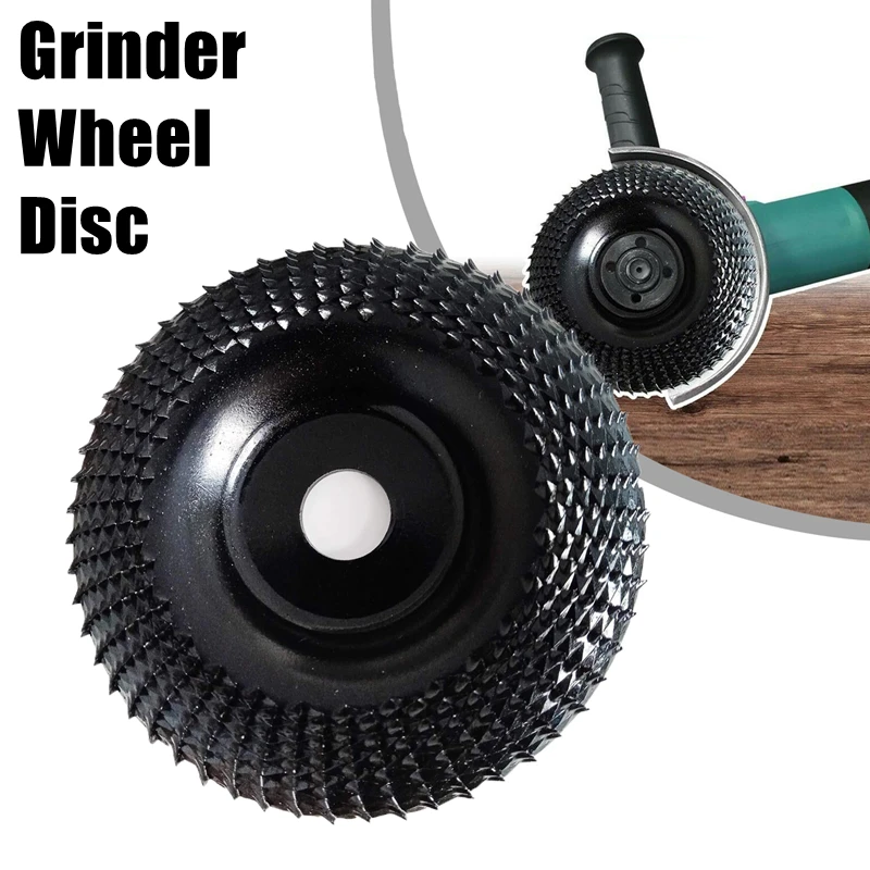 

Grinder Wheel Disc 16mm or 22mm Bore Round Wood Angle Grinding Wheel Abrasive Disc Tungsten Carbide Sanding Carving Rotary Tool