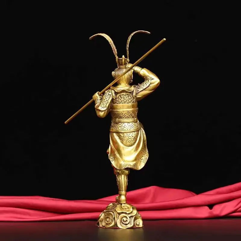 Tengyun Sun Xingzhe Gazes In The Distance Admiring Бронзовые статуи и украшения для домашнего декора