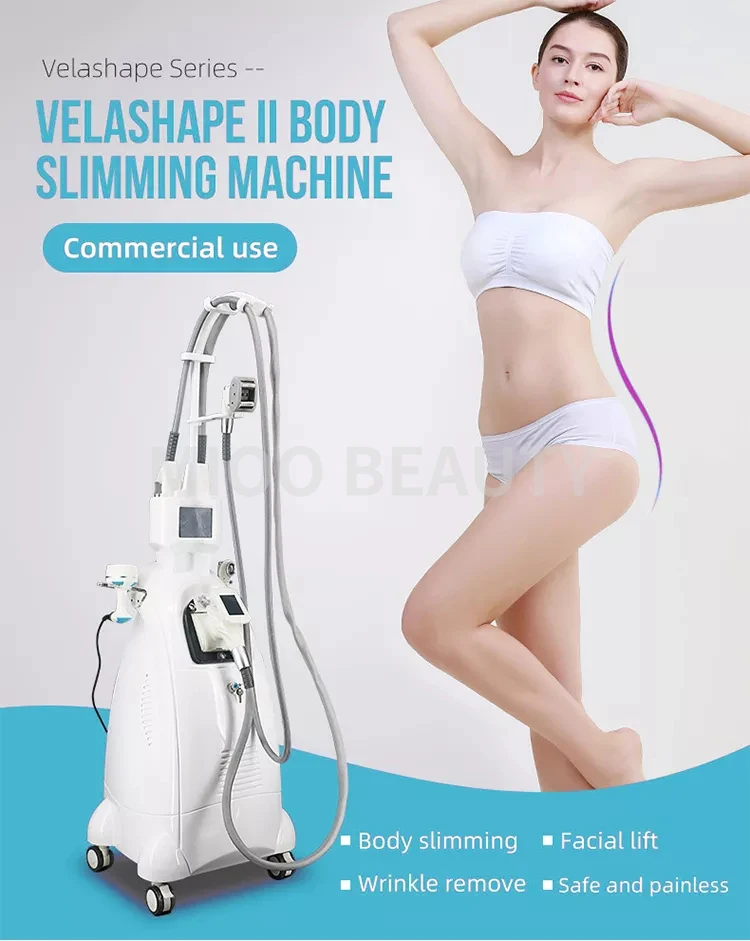 

Professional Velabody Shape Roller 40K Cavitation Slimming Massage Machine Anti-cellulite Weight Loss Face Lifting Device Salon