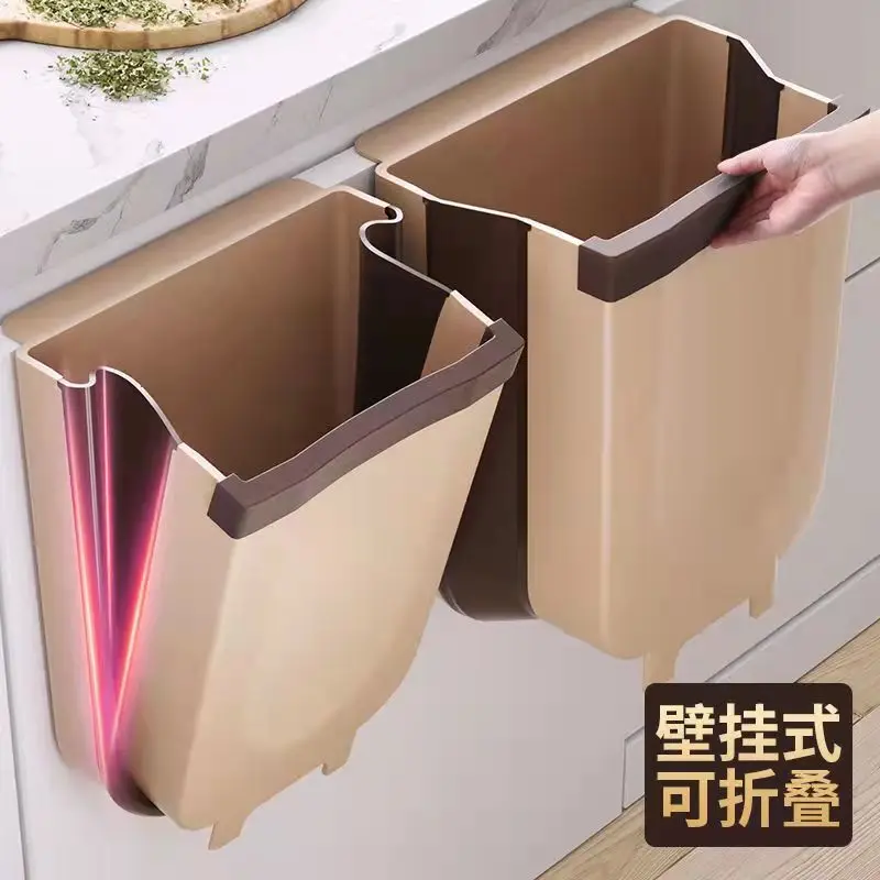 kitchen accessories multifunctional kitchen cabinet hanging garbage can free global shipping