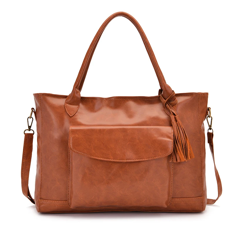 

2023 Women 's Temperament Shoulder Bag Simple Fashion Leisure Crossbody Bag Munfuctional Large Capacity Handbag