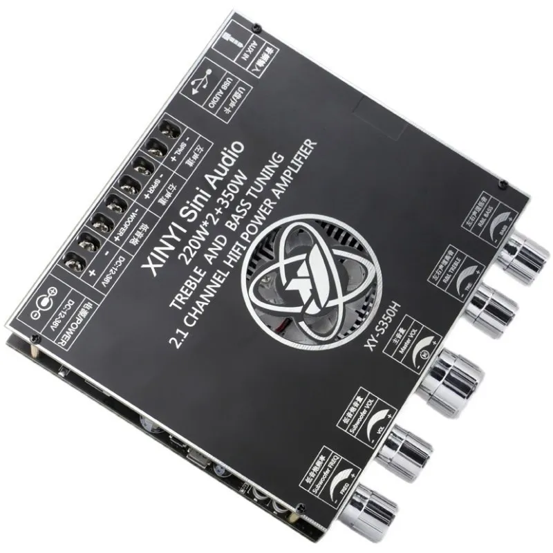 2*220 Вт + 350 TPA3251 для Bluetooth плата усилителя мощности 2.1 Ch Class D USB звуковая карта