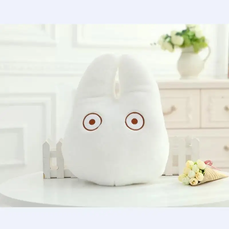 1 шт. японская плюшевая игрушка Тоторо из аниме мягкая подушка мультяшная белая