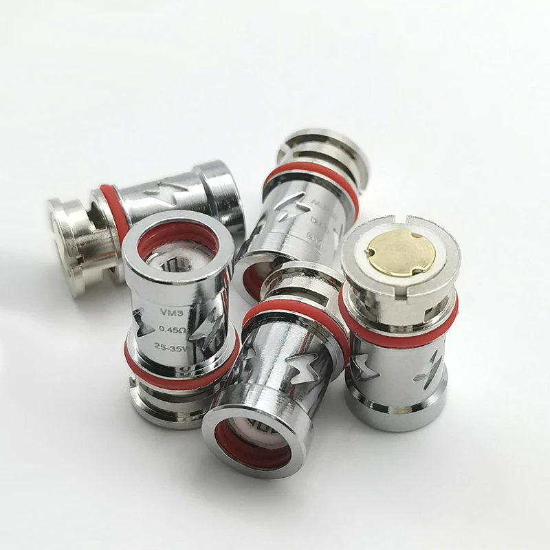 5 шт. сменная катушка VM3 Ом PnP для VOOPOO VINCI R/X/AIR DRAG S/X/AIR ARGUS GT/AIR/PRO V.SUIT NAVI Kit |