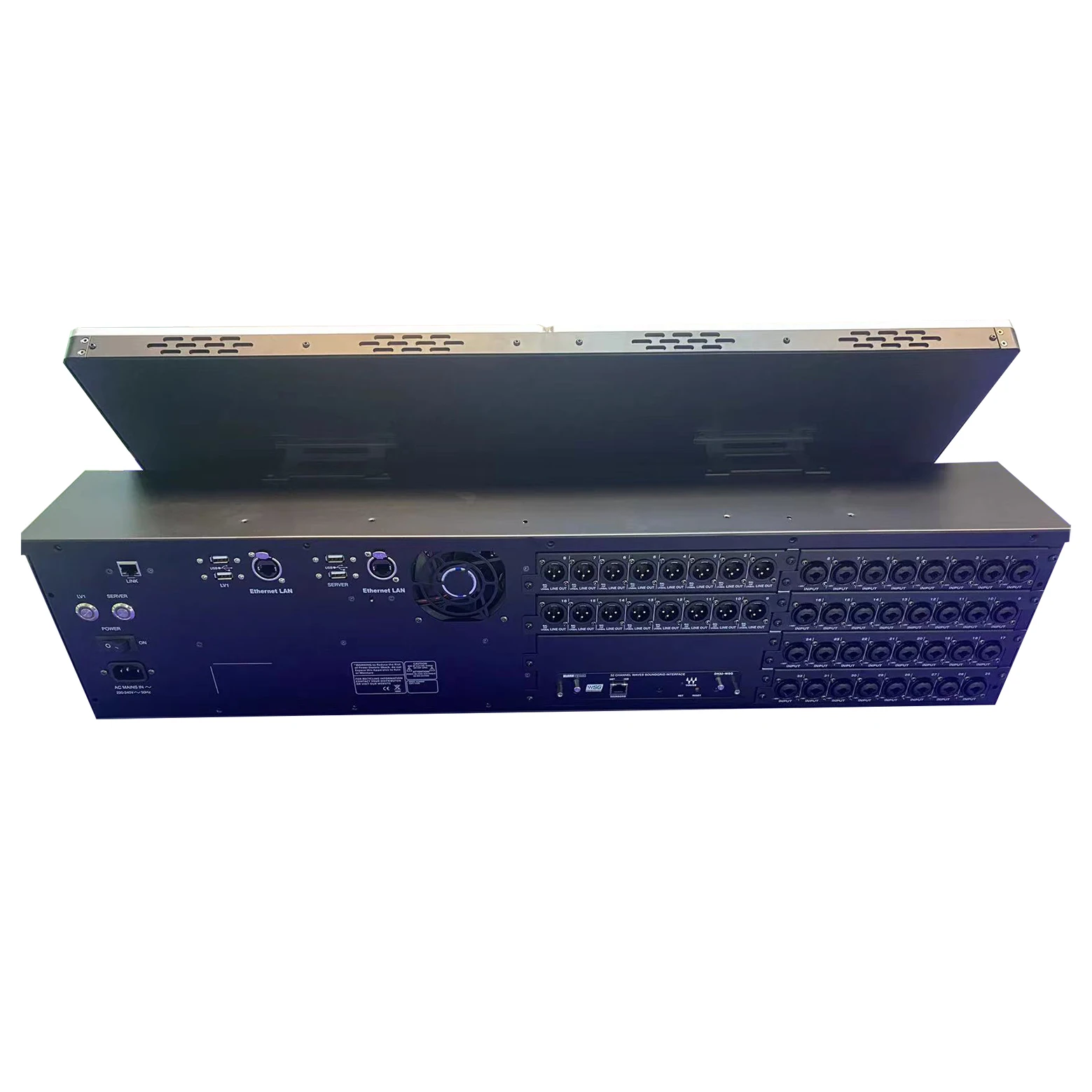 Рисунок 6 - Профессиональное аудио 120 каналов