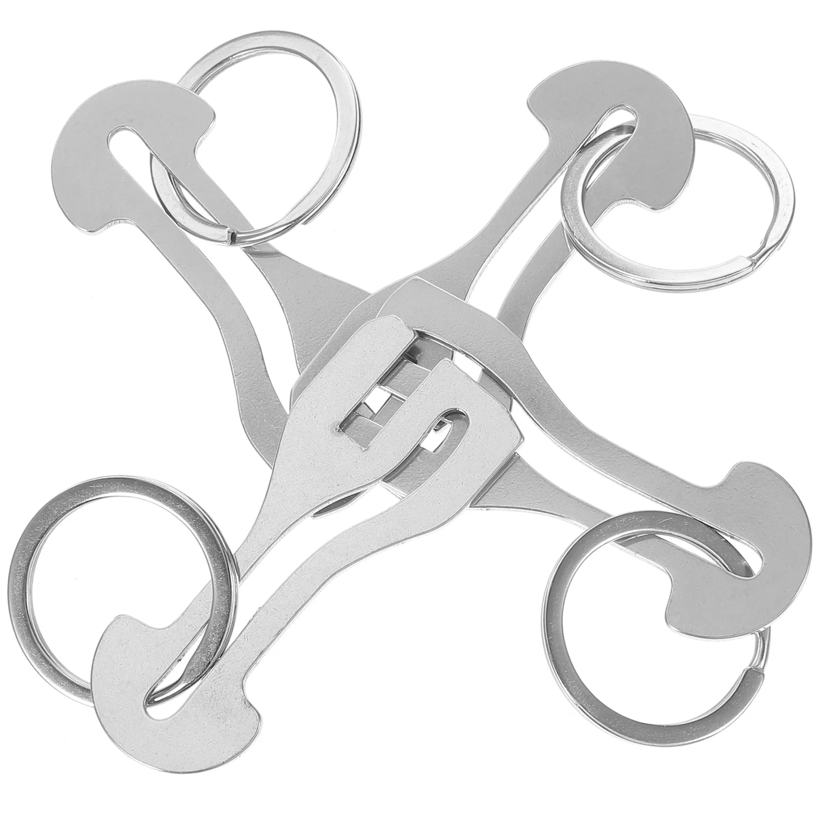 4 шт. жетонная тележка для корзины покупок продуктовые металлические брелоки