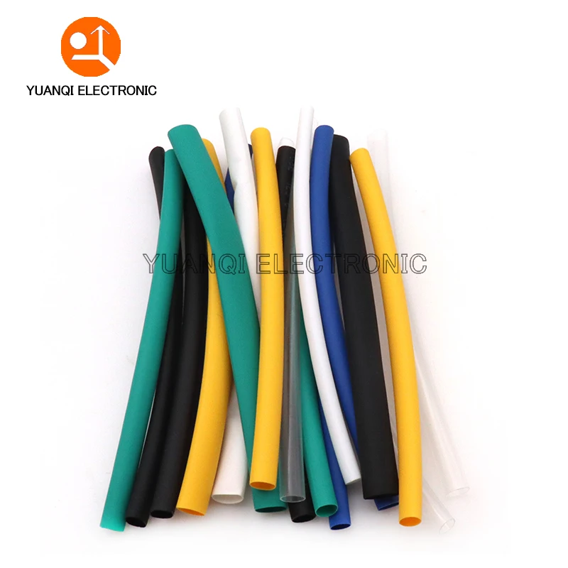 140 шт. полиолефиновые термоусадочные трубки в ассортименте изолированные для