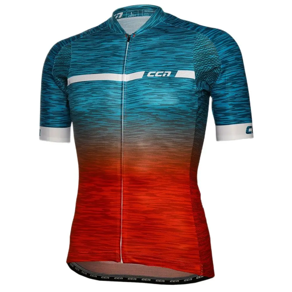 

Мужская Летняя трикотажная футболка CCN 2022, быстросохнущая дышащая одежда для езды на велосипеде