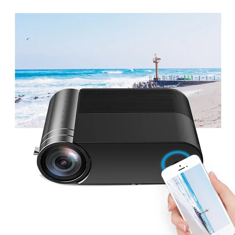 LEJIADA YG550 светодиодный мини-портативный проектор родное разрешение 1280x720P YG551 Wi-Fi