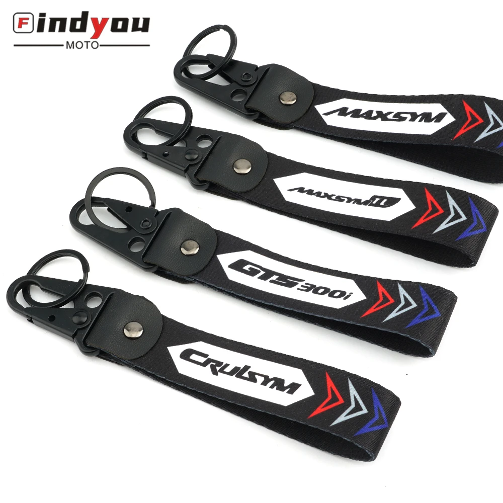 

Для SYM CRUISYM 180 300 GTS 300i GTS300 Maxsym 400 600 TL500 вышивка для мотоцикла брелок для ключей кольцо для ключей ремень шнурок