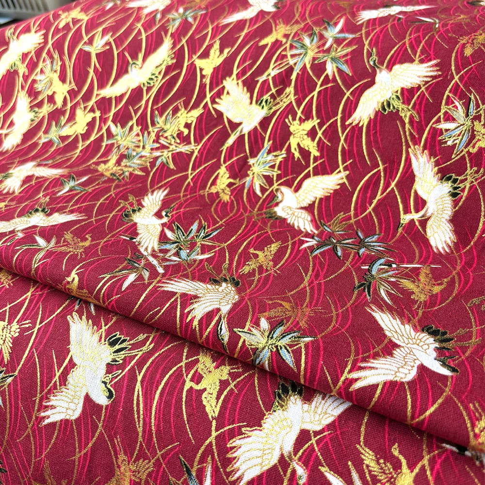 Кимоно в японском стиле из чистого хлопка позолота печать Cheongsam одежда для женщин