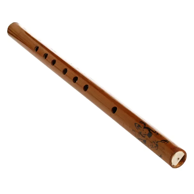 

Traditional 6 Hole Bamboo Flute Clarinet Student Musical Instrument Wood Color