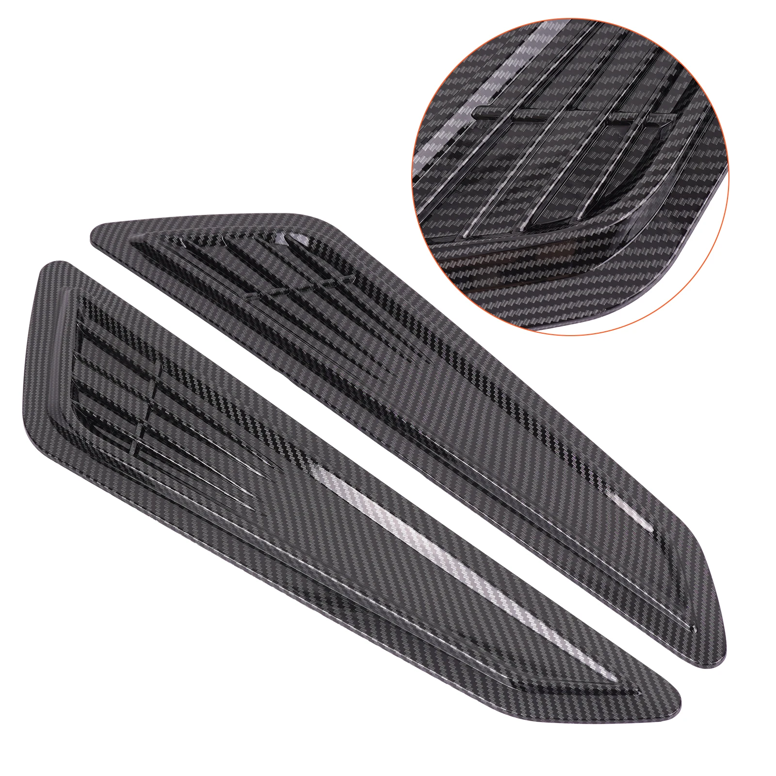 2 шт. декоративные крышки для вентиляционных отверстий передней капота